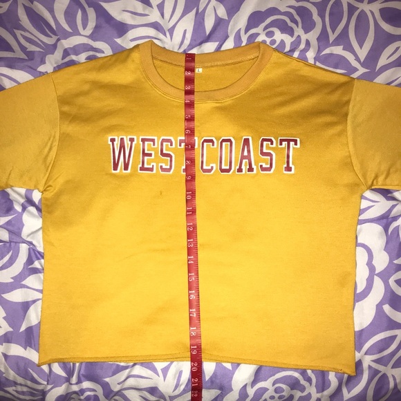 SHEIN Cropped Crewneck Sweatshirt - Picture 9 of 9